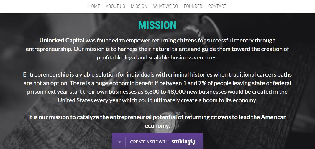 null Unlocked Capital site